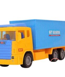 Xe mô hình đồ chơi container bằng nhựa