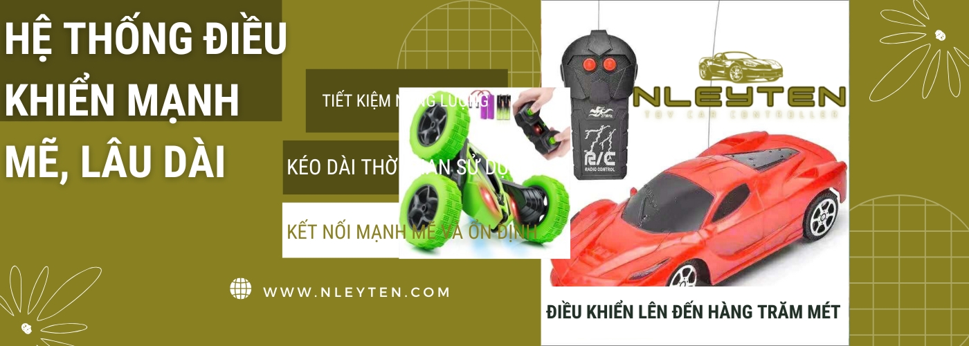 image slide banner home page Bộ đồ chơi xe ô tô điều khiển nleyten (3)